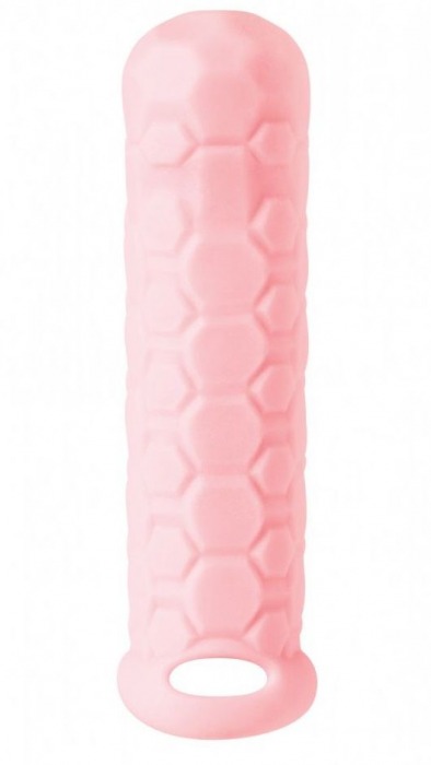 Розовый фаллоудлинитель Homme Long - 15,5 см. - Lola Games - в Оренбурге купить с доставкой