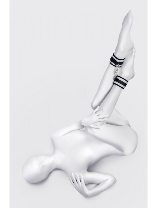 Серебристо-черные оковы Anonymo - ToyFa - купить с доставкой в Оренбурге