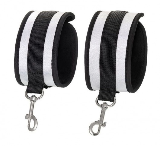 Серебристо-черные оковы Anonymo - ToyFa - купить с доставкой в Оренбурге