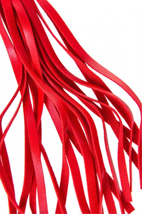 Красно-черный флоггер Anonymo - 28 см. - ToyFa - купить с доставкой в Оренбурге