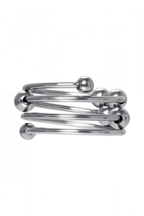 Большое металлическое кольцо под головку пениса - ToyFa - купить с доставкой в Оренбурге