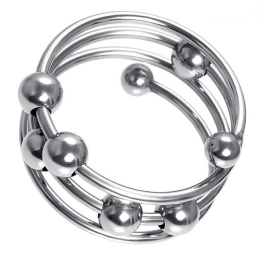Большое металлическое кольцо под головку пениса - ToyFa - купить с доставкой в Оренбурге