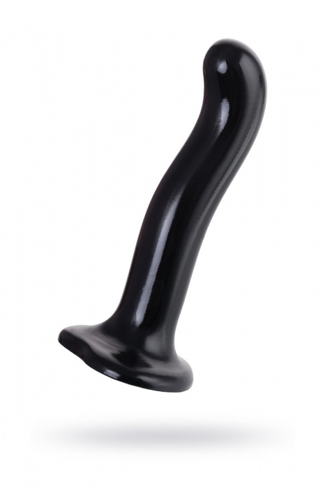Черный стимулятор для пар P G-Spot Dildo Size L - 19 см. - Strap-on-me - в Оренбурге купить с доставкой