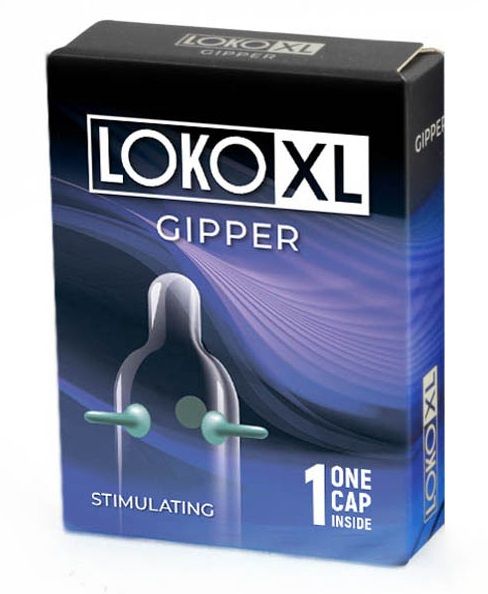 Стимулирующая насадка на пенис LOKO XL GIPPER - Sitabella - в Оренбурге купить с доставкой