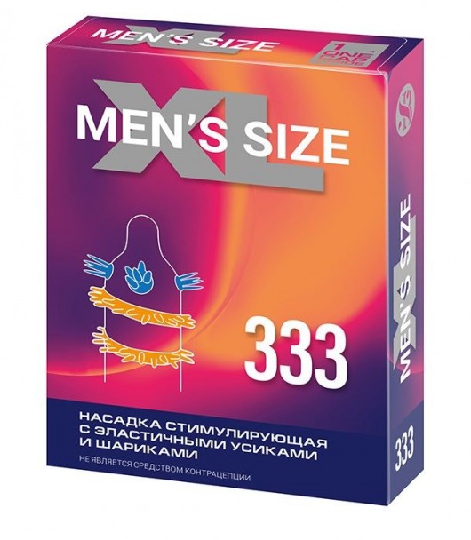 Стимулирующая насадка на пенис MEN SIZE 333 - Sitabella - в Оренбурге купить с доставкой