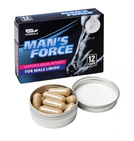 Пищевой концентрат для мужчин MANS FORCE  - 12 капсул - Sitabella - купить с доставкой в Оренбурге
