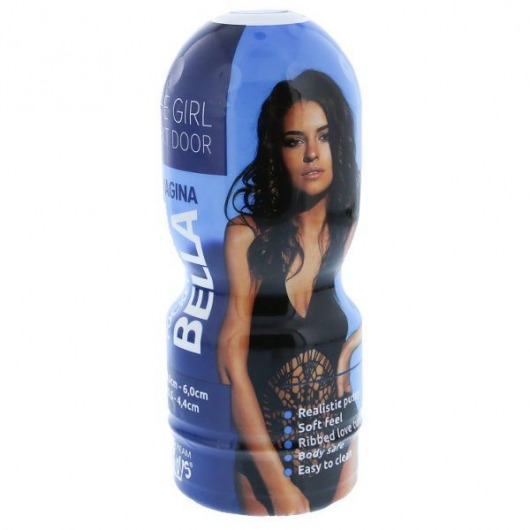 Телесный мастурбатор-вагина в тубе Bella - Dream Toys - в Оренбурге купить с доставкой