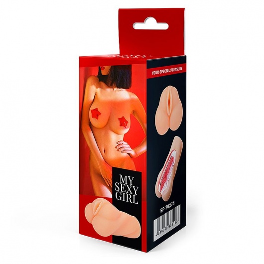 Мягкий реалистичный мастурбатор-вагина - Bior toys - в Оренбурге купить с доставкой