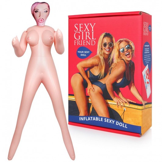 Надувная секс-кукла  Анджелина - Bior toys - в Оренбурге купить с доставкой