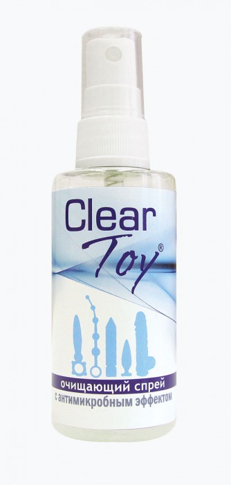 Очищающий спрей Clear Toy с антимикробным эффектом - 100 мл. - Биоритм - купить с доставкой в Оренбурге