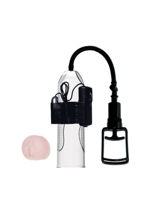 Вибрирующая вакуумная помпа со сменной насадкой - 24,5 см. - Baile - в Оренбурге купить с доставкой