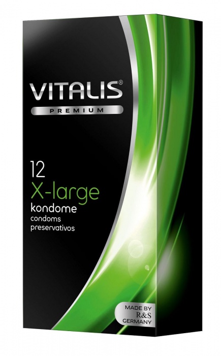 Презервативы увеличенного размера VITALIS PREMIUM x-large - 12 шт. - Vitalis - купить с доставкой в Оренбурге