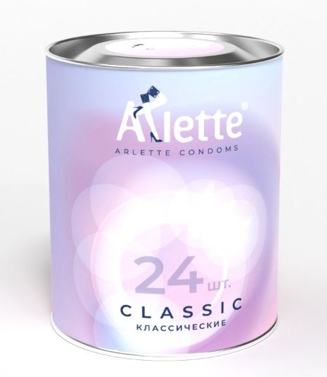 Классические презервативы Arlette Classic - 24 шт. - Arlette - купить с доставкой в Оренбурге