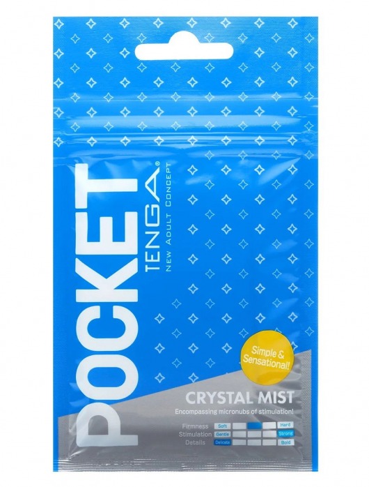 Карманный мастурбатор Crystal Mist - Tenga - в Оренбурге купить с доставкой