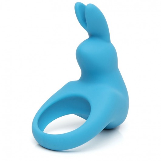 Голубое эрекционное виброкольцо Happy Rabbit Rechargeable Rabbit Cock Ring - Happy Rabbit - в Оренбурге купить с доставкой