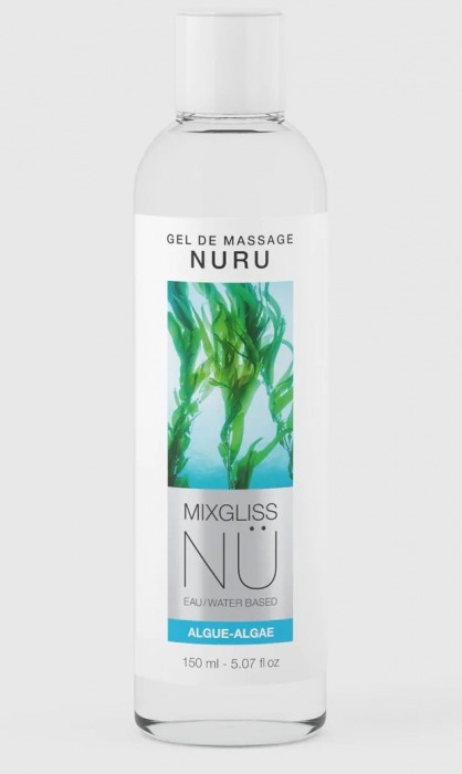 Массажный гель на водной основе Mixgliss NU Algae - 150 мл. - Mixgliss - купить с доставкой в Оренбурге