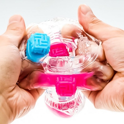Мастурбатор Tenga Bobble Crazy Cubes - Tenga - в Оренбурге купить с доставкой