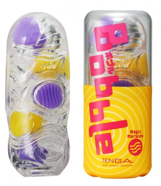Мастурбатор Tenga Bobble Magic Marbles - Tenga - в Оренбурге купить с доставкой