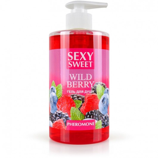 Гель для душа Sexy Sweet Wild Berry с ароматом лесных ягод и феромонами - 430 мл. -  - Магазин феромонов в Оренбурге