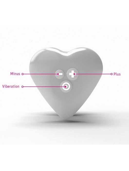 Компактный вибромассажёр Hearts Desire - MyStim