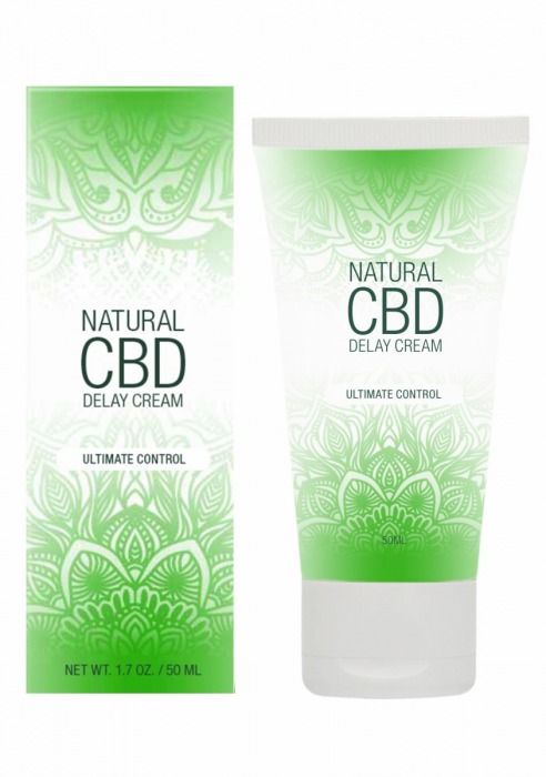 Крем-пролонгатор Natural CBD Delay Cream - 50 мл. - Shots Media BV - купить с доставкой в Оренбурге