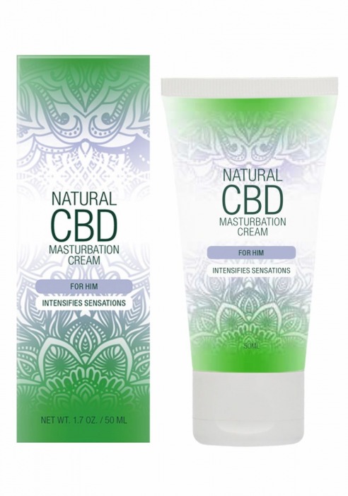 Крем для мастурбации для мужчин Natural CBD Masturbation Cream For Him - 50 мл. - Shots Media BV - купить с доставкой в Оренбурге