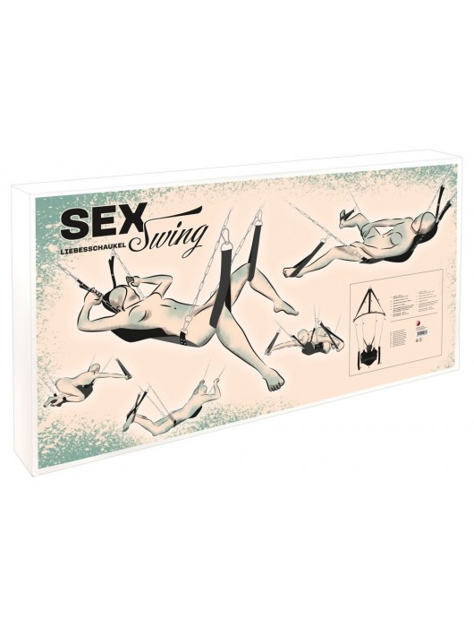 Секс-качели с лежаком и подголовником Sex Swing - Orion - купить с доставкой в Оренбурге