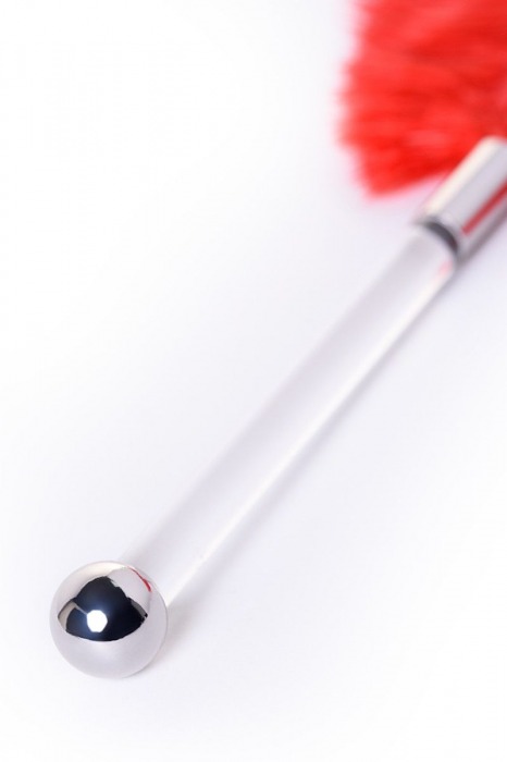 Красное страусовое пёрышко - ToyFa - купить с доставкой в Оренбурге