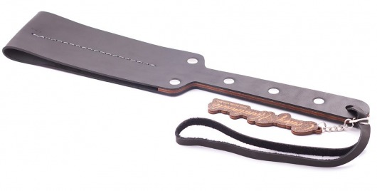 Гладкий мягкий удлиненный пэддл с заклепками - 32 см. - Crazy Handmade - купить с доставкой в Оренбурге