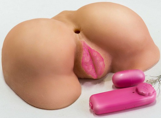 Вибровагина с двумя отверстиями и с выносным пультом - LOVETOY (А-Полимер) - в Оренбурге купить с доставкой