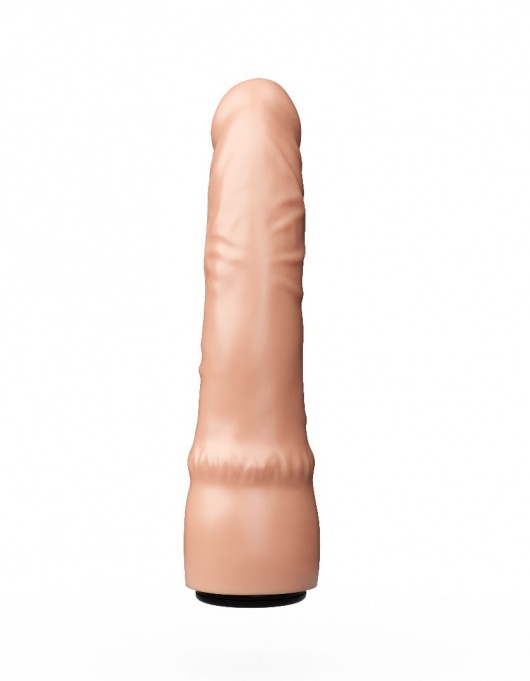 Телесная насадка в форме фаллоса для трусиков с плугом - 19,3 см. - LOVETOY (А-Полимер) - купить с доставкой в Оренбурге