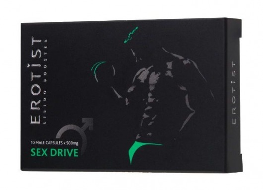 Капсулы для мужчин для повышения либидо Erotist SEX DRIVE - 10 капсул (500 мг.) - Erotist Libido Booster - купить с доставкой в Оренбурге
