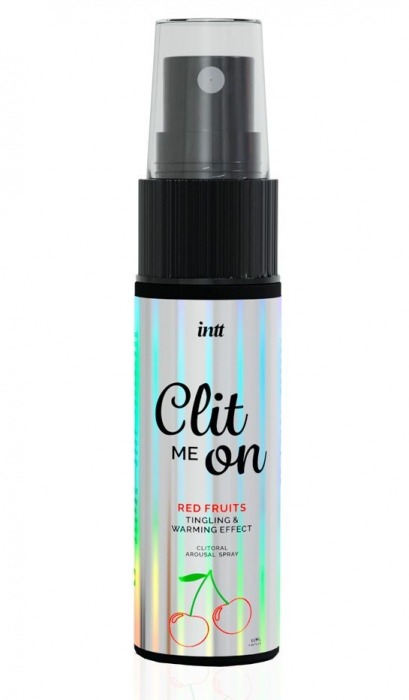 Клиторальный возбуждающий спрей Clit Me On Red Fruits - 12 мл. - INTT - купить с доставкой в Оренбурге