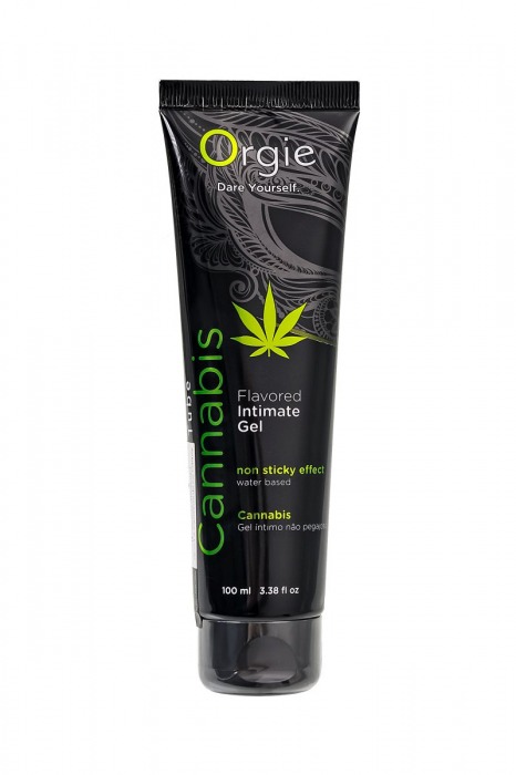 Интимный гель на водной основе ORGIE Lube Tube Cannabis - 100 мл. - ORGIE - купить с доставкой в Оренбурге