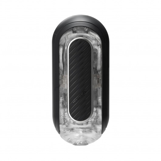 Черный мастурбатор Tenga Flip Zero Gravity с вибрацией - Tenga - в Оренбурге купить с доставкой