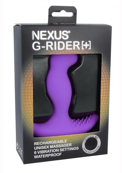 Фиолетовый вибромассажер простаты Nexus G-Rider+ - 12,6 см. - Nexus Range - в Оренбурге купить с доставкой