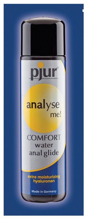 Анальный лубрикант pjur ANALYSE ME Comfort Water Anal Glide - 2 мл. - Pjur - купить с доставкой в Оренбурге