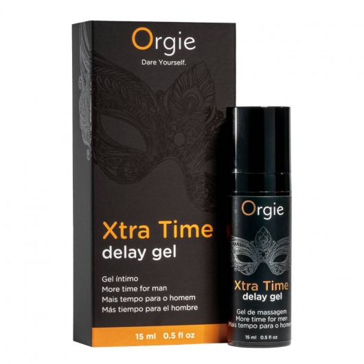 Продлевающий гель Orgie Xtra Time Delay Gel - 15 мл. - ORGIE - купить с доставкой в Оренбурге