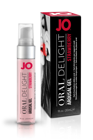 Клубничный лубрикант для оральных ласк Oral Delight Strawberry Sensation - 30 мл. - System JO - купить с доставкой в Оренбурге