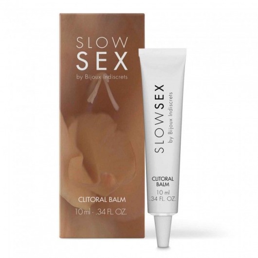 Бальзам для клитора Slow Sex Clitoral Balm - 10 мл. - Bijoux Indiscrets - купить с доставкой в Оренбурге