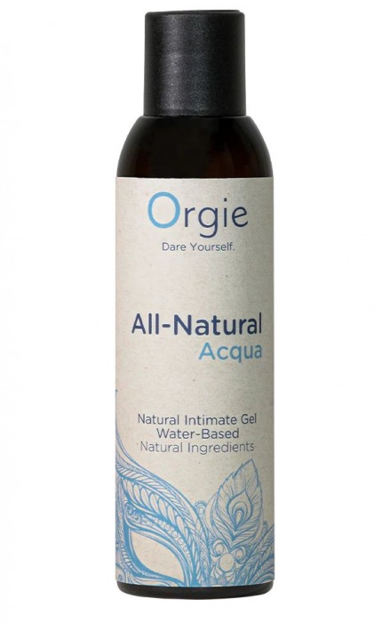 Интимный гель на водной основе Orgie All-Natural Acqua - 150 мл. - ORGIE - купить с доставкой в Оренбурге