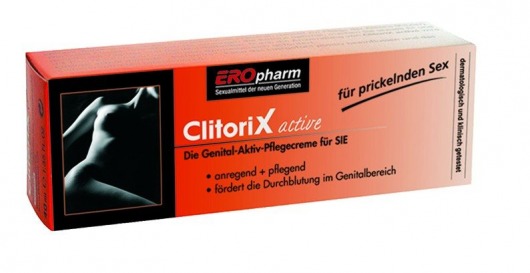 Возбуждающий крем для женщин ClitoriX active - 40 мл. - Joy Division - купить с доставкой в Оренбурге