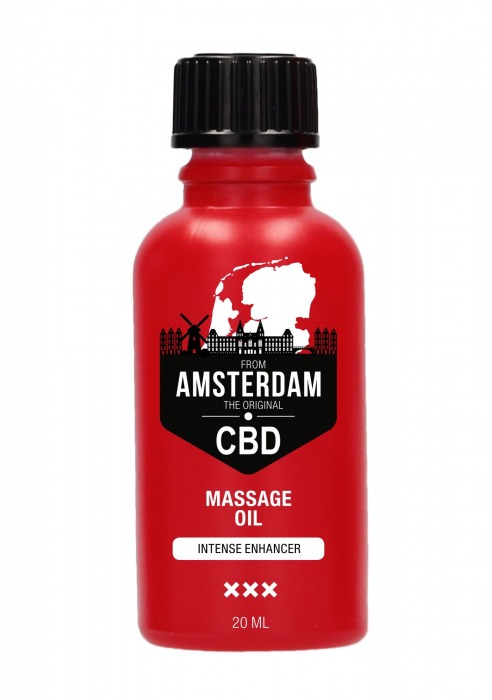 Стимулирующее масло Intense CBD from Amsterdam - 20 мл. - Shots Media BV - купить с доставкой в Оренбурге