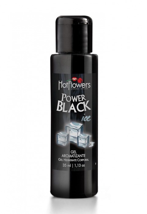 Стимулирующий гель для массажа Power Black - 35 мл. - HotFlowers - купить с доставкой в Оренбурге