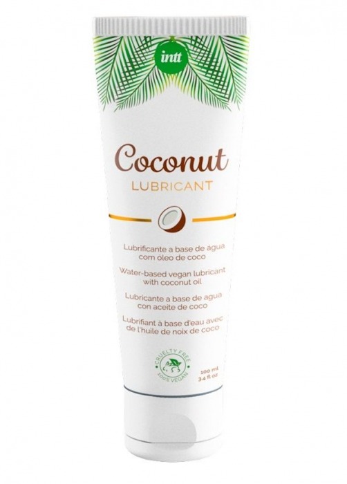 Веганская смазка на водной основе Coconut Lubricant - 100 мл. - INTT - купить с доставкой в Оренбурге