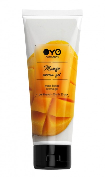 Лубрикант на водной основе OYO Aroma Gel Mango с ароматом манго - 75 мл. - OYO - купить с доставкой в Оренбурге