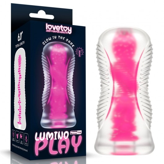 Светящийся в темноте мастурбатор 6.0 Lumino Play Masturbator - Lovetoy - в Оренбурге купить с доставкой