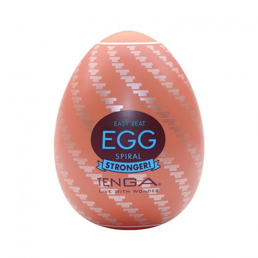Мастурбатор-яйцо Tenga Egg Spiral - Tenga - в Оренбурге купить с доставкой