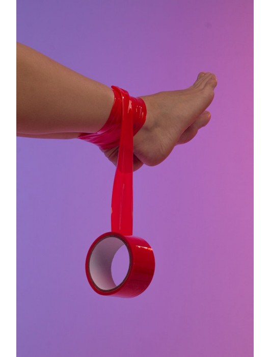 Красная бондажная лента Endorphin - Lola Games - купить с доставкой в Оренбурге