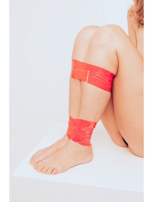 Красная бондажная лента Endorphin - Lola Games - купить с доставкой в Оренбурге